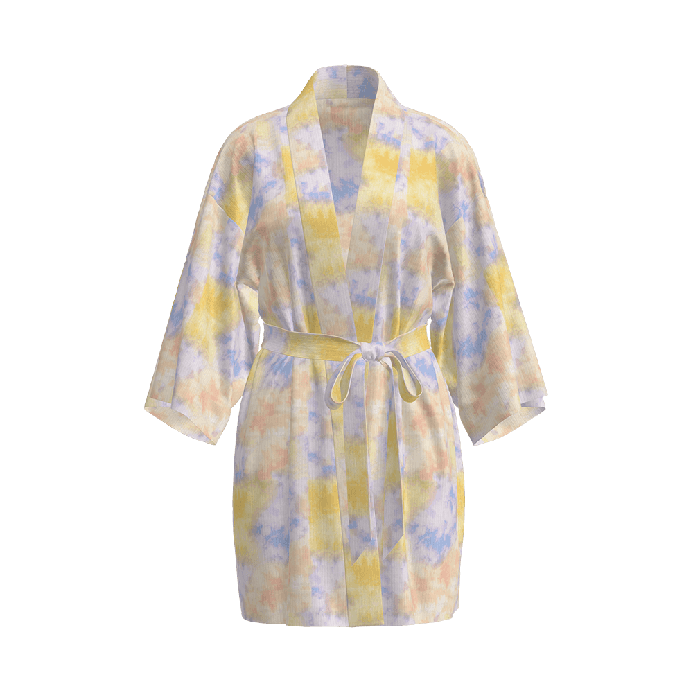 T/Banboo Rayon/S Pigment Print Drop-tű RIB
